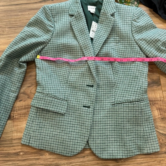 NWT J. Crew Herringbone wool-blend schoolboy blazer - Picture 8 of 11